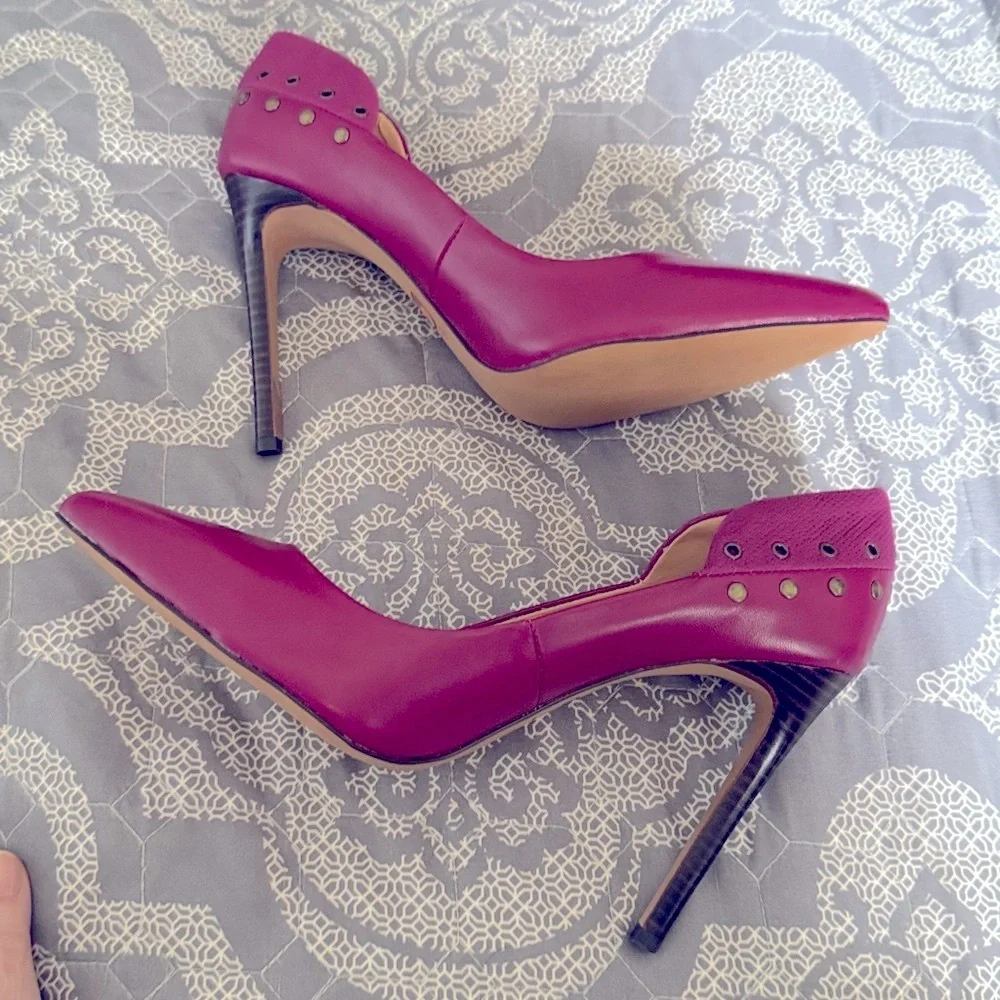 Joes NWOB Burgundy Heels Sz 9